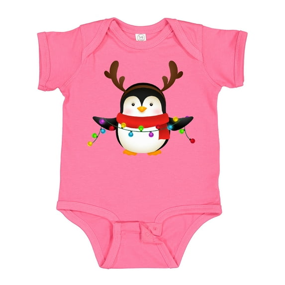 Inktastic Penguin Xmas Boys or Girls Baby Bodysuit