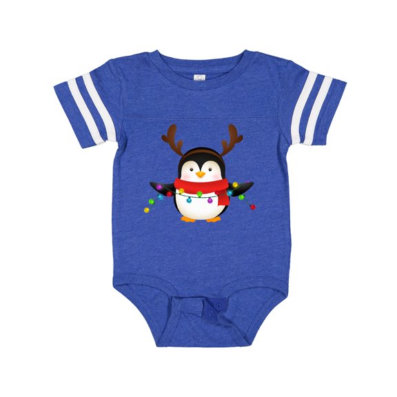 Inktastic Penguin Xmas Boys or Girls Baby Bodysuit