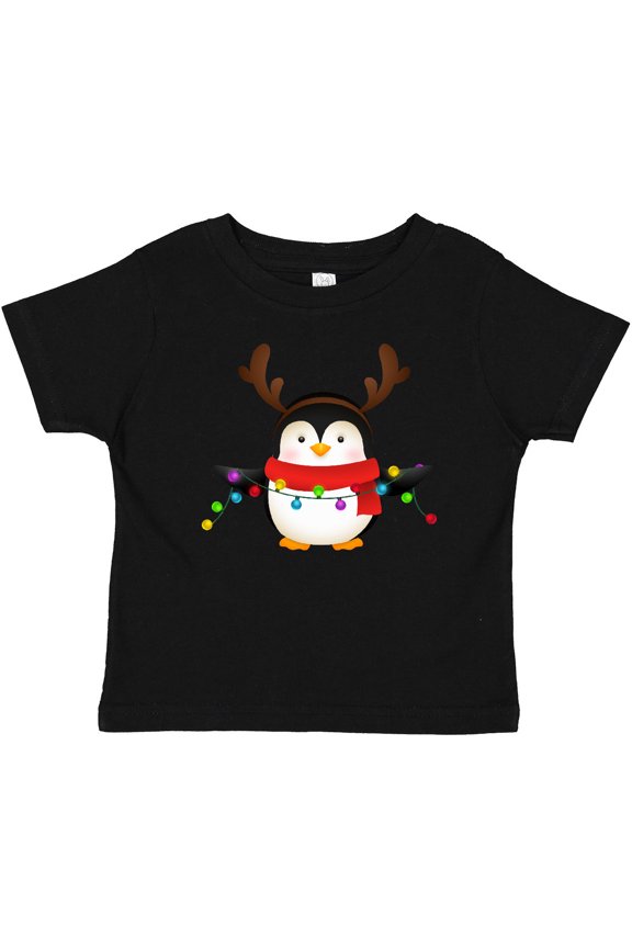 Penguin Xmas Boys or Girls Baby T-Shirt