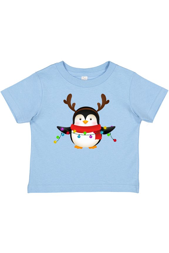Penguin Xmas Boys or Girls Baby T-Shirt