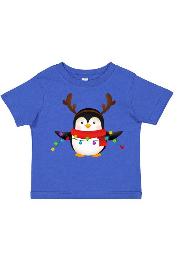 Penguin Xmas Boys or Girls Toddler T-Shirt