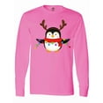 thumbnail image 1 of Inktastic Penguin Xmas Long Sleeve T-Shirt, 1 of 5
