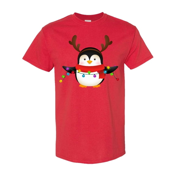 Inktastic Penguin Xmas T-Shirt