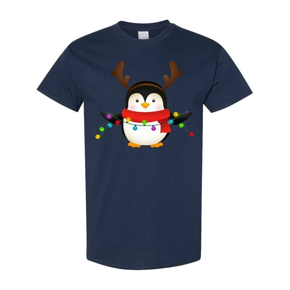 Inktastic Penguin Xmas T-Shirt