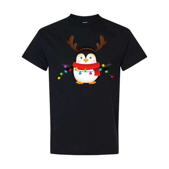 Inktastic Penguin Xmas T-Shirt