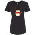 thumbnail image 1 of Inktastic Penguin Xmas Women's T-Shirt, 1 of 5