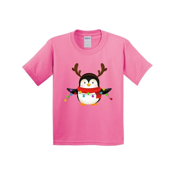 Inktastic Penguin Xmas Youth T-Shirt