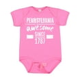 thumbnail image 1 of Inktastic Pennsylvania Awesome Since 1787 Boys or Girls Baby Bodysuit, 1 of 5