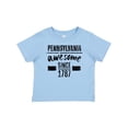 thumbnail image 1 of Inktastic Pennsylvania Awesome Since 1787 Boys or Girls Baby T-Shirt, 1 of 5