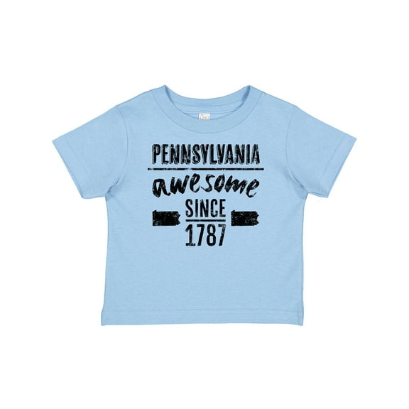 Inktastic Pennsylvania Awesome Since 1787 Boys or Girls Baby T-Shirt