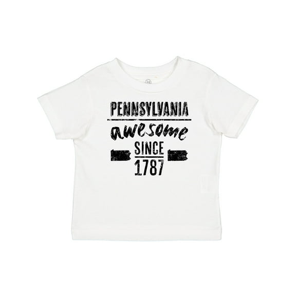 Inktastic Pennsylvania Awesome Since 1787 Boys or Girls Baby T-Shirt