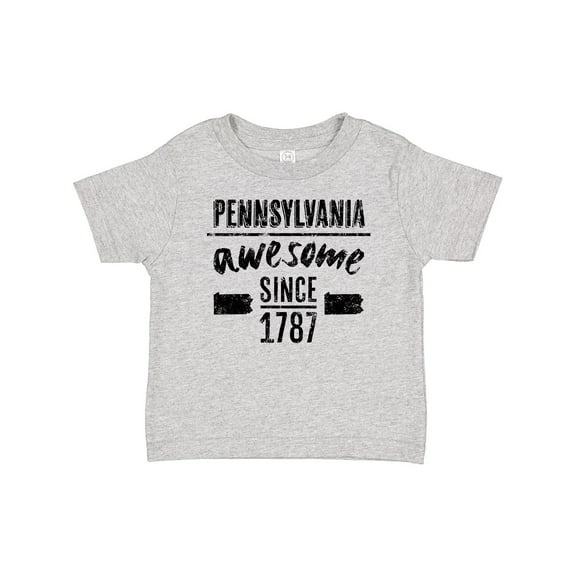 Inktastic Pennsylvania Awesome Since 1787 Boys or Girls Baby T-Shirt