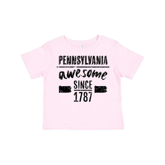 Inktastic Pennsylvania Awesome Since 1787 Boys or Girls Toddler T-Shirt