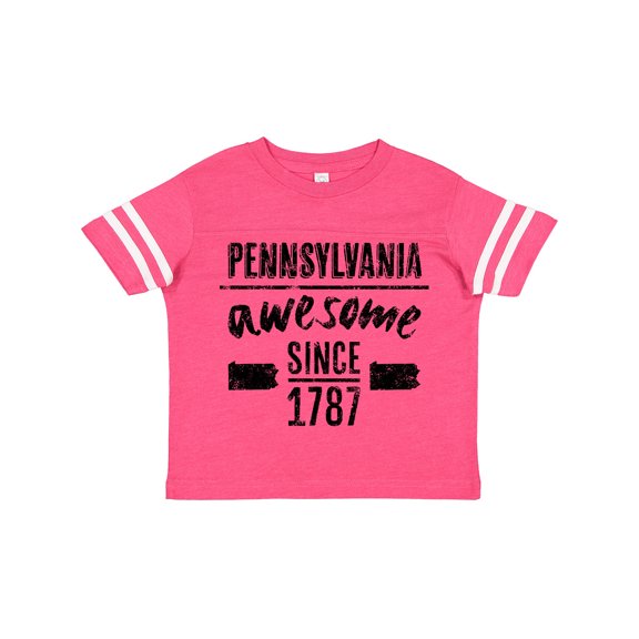 Inktastic Pennsylvania Awesome Since 1787 Boys or Girls Toddler T-Shirt