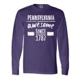 thumbnail image 1 of Inktastic Pennsylvania Awesome Since 1787 Long Sleeve T-Shirt, 1 of 5
