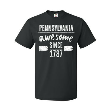 Inktastic Pennsylvania Awesome Since 1787 T-Shirt