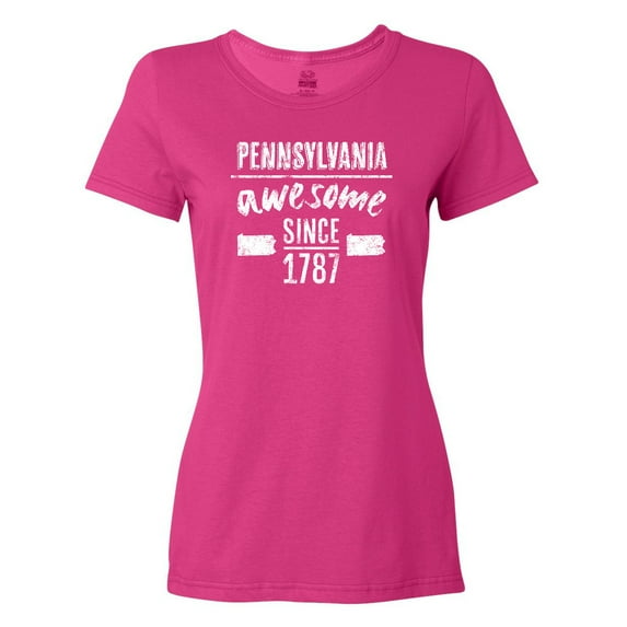Inktastic Pennsylvania Awesome Since 1787 Women's T-Shirt