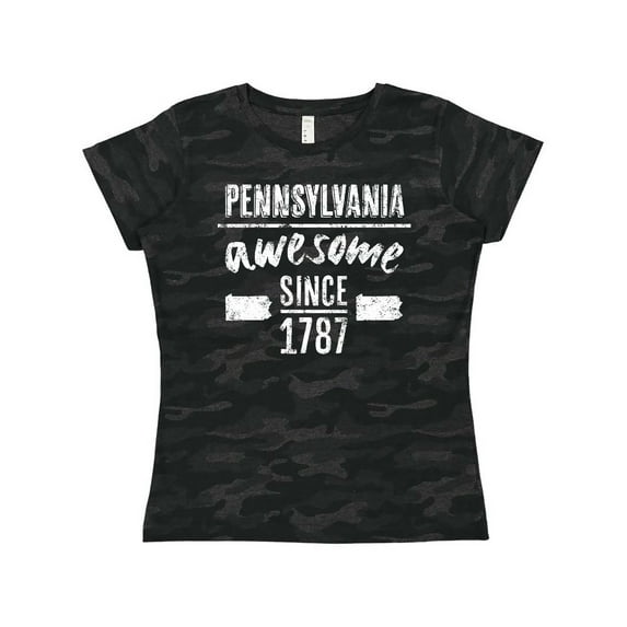 Inktastic Pennsylvania Awesome Since 1787 Women's T-Shirt