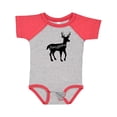 thumbnail image 1 of Inktastic Pennsylvania Black Deer Silhouette Boys or Girls Baby Bodysuit, 1 of 5
