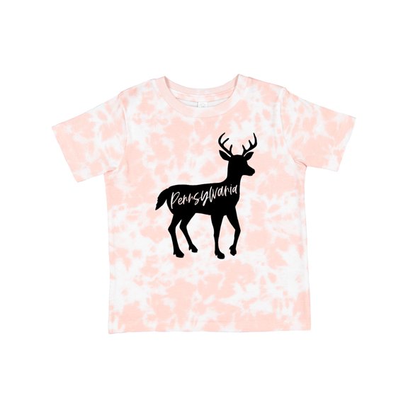 Inktastic Pennsylvania Black Deer Silhouette Boys or Girls Toddler T-Shirt