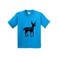 thumbnail image 1 of Inktastic Pennsylvania Black Deer Silhouette Youth T-Shirt, 1 of 5