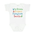 thumbnail image 1 of Inktastic Pennsylvania Grandma and Grandpa Love Me Boys or Girls Baby Bodysuit, 1 of 5