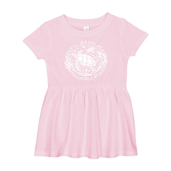 Inktastic Pensacola Beach Girls Baby Dress