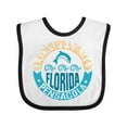 thumbnail image 1 of Inktastic Pensacola Florida Boys or Girls Baby Bib, 1 of 4