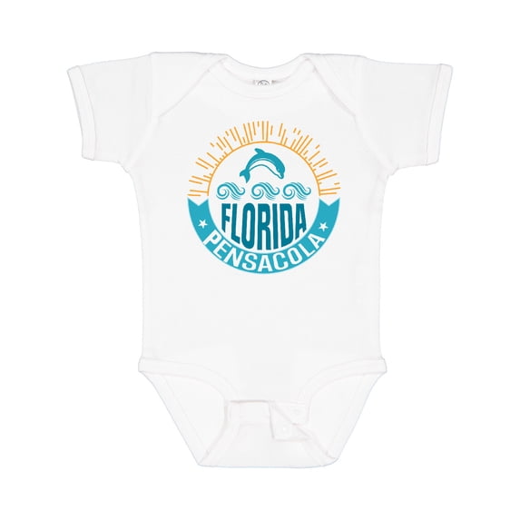 Inktastic Pensacola Florida Boys or Girls Baby Bodysuit