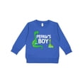 thumbnail image 1 of Inktastic Pepaw's Boy Grandson Toddler Sweatshirt, 1 of 4