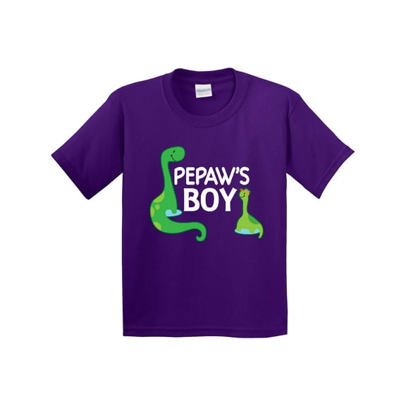 Inktastic Pepaw's Boy Grandson Youth T-Shirt