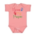thumbnail image 1 of Inktastic Pepe Grandkids Handprints Boys or Girls Baby Bodysuit, 1 of 5
