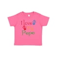 thumbnail image 1 of Inktastic Pepe Grandkids Handprints Boys or Girls Baby T-Shirt, 1 of 5