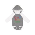 thumbnail image 1 of Inktastic Pepe Grandkids Handprints Boys or Girls Long Sleeve Baby Bodysuit, 1 of 5