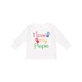thumbnail image 1 of Inktastic Pepe Grandkids Handprints Boys or Girls Long Sleeve Toddler T-Shirt, 1 of 5