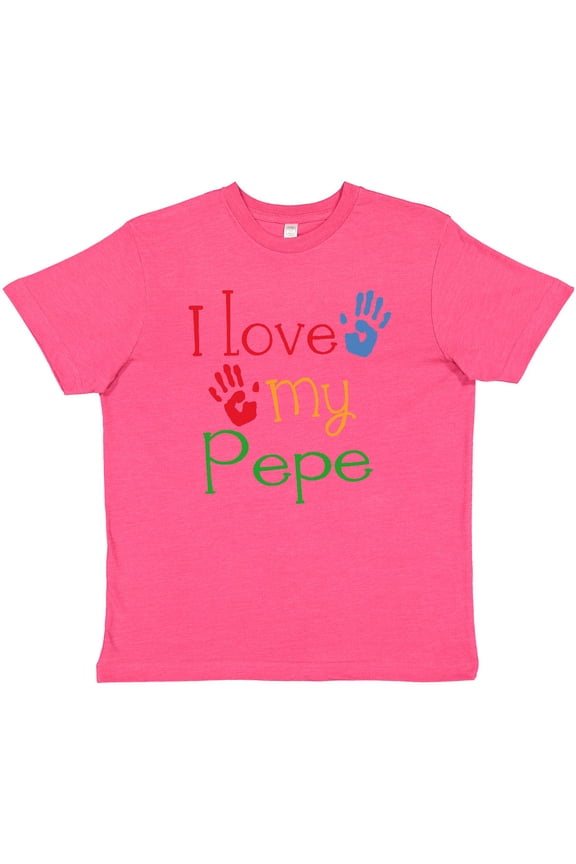 Pepe Grandkids Handprints Youth T-Shirt