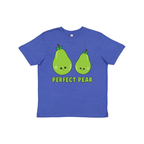 Inktastic Perfect Pear Couple Funny Fruit Pair Youth T-Shirt