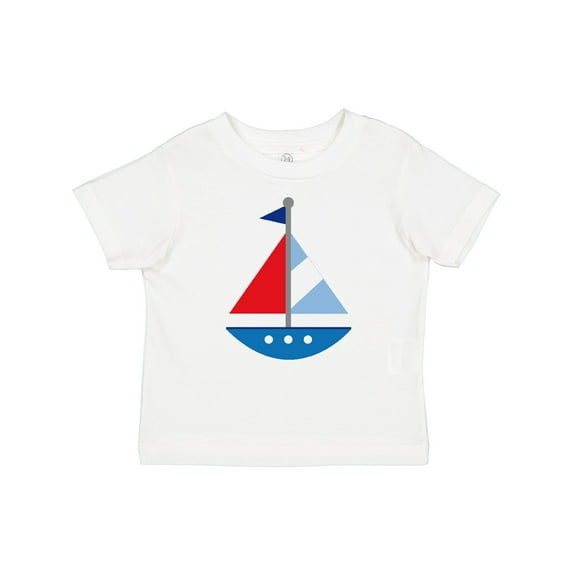 Inktastic Personalized Sailboat Boys or Girls Baby T-Shirt
