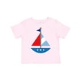 thumbnail image 1 of Inktastic Sailboat Cute Boys or Girls Toddler T-Shirt, 1 of 5