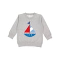 thumbnail image 1 of Inktastic Sailboat Cute Toddler Sweatshirt, 1 of 4