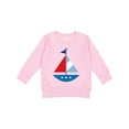 thumbnail image 1 of Inktastic Sailboat Cute Toddler Sweatshirt, 1 of 4