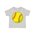 thumbnail image 1 of Inktastic Personalized Softball Boys or Girls Toddler T-Shirt, 1 of 5