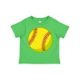 thumbnail image 1 of Inktastic Personalized Softball Boys or Girls Toddler T-Shirt, 1 of 5