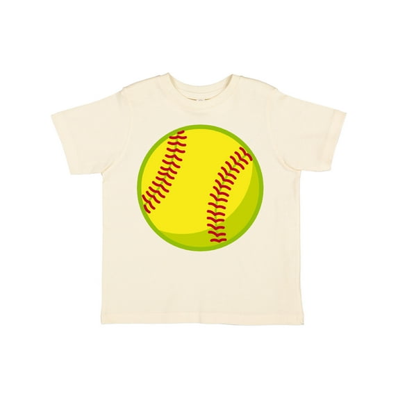 Inktastic Personalized Softball Boys or Girls Toddler T-Shirt
