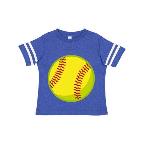 Inktastic Personalized Softball Boys or Girls Toddler T-Shirt