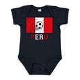 thumbnail image 1 of Inktastic Peruvian Soccer Boys or Girls Baby Bodysuit, 1 of 5