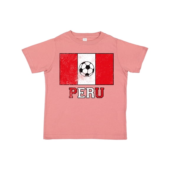 Inktastic Peruvian Soccer Boys or Girls Toddler T-Shirt