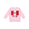 thumbnail image 1 of Inktastic Peruvian Soccer Toddler Sweatshirt, 1 of 4