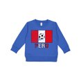 thumbnail image 1 of Inktastic Peruvian Soccer Toddler Sweatshirt, 1 of 4