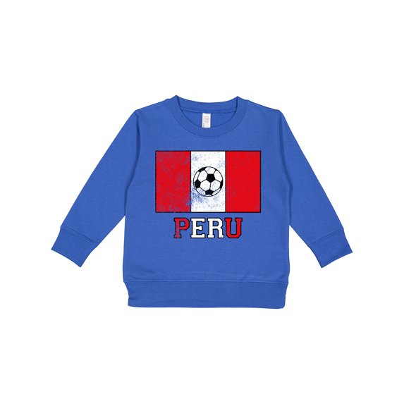 Inktastic Peruvian Soccer Toddler Sweatshirt